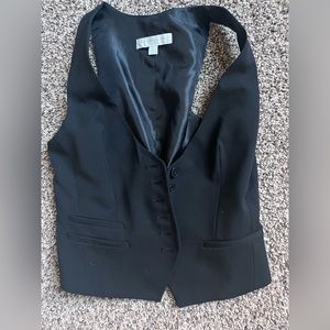 Women’s tuxedo style vest